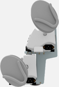 Hillaero MEDFUSION 4000 FAA certified mountable bracket for Air Ambulance Airmed Helicopter or Fixed Wing Aircraft WITH UNITS SIDE